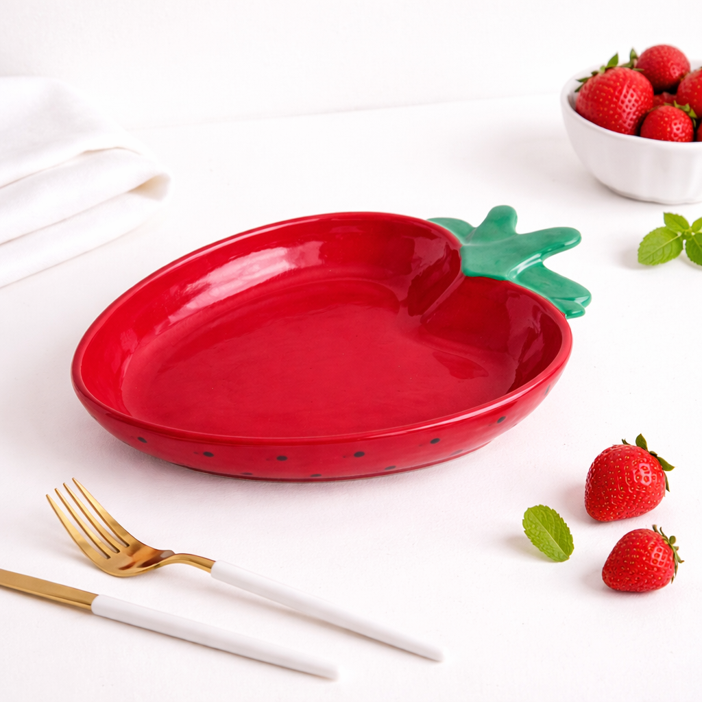 Bowl cerâmica abacaxi morango limão