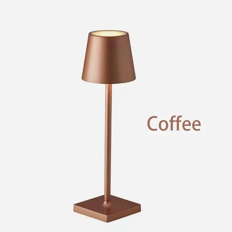 Led sensor de toque candeeiro mesa 3 cores desktop luz da noite cabeceira criativo barra luz ambiente decoração ao ar livre sala decoração ao ar livre