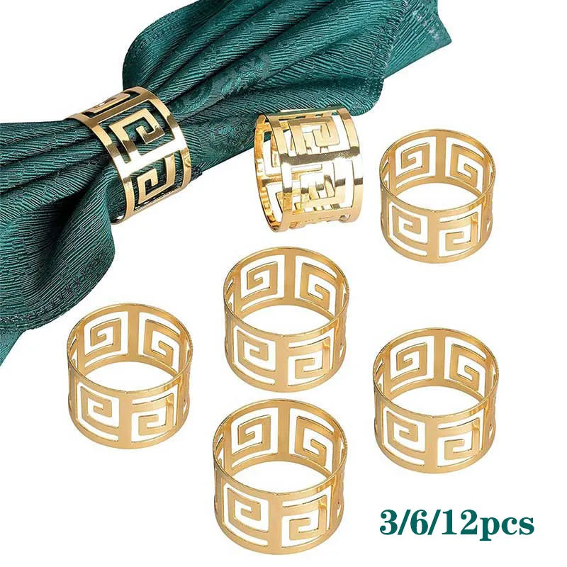 Porta guardanapo dourado e prata