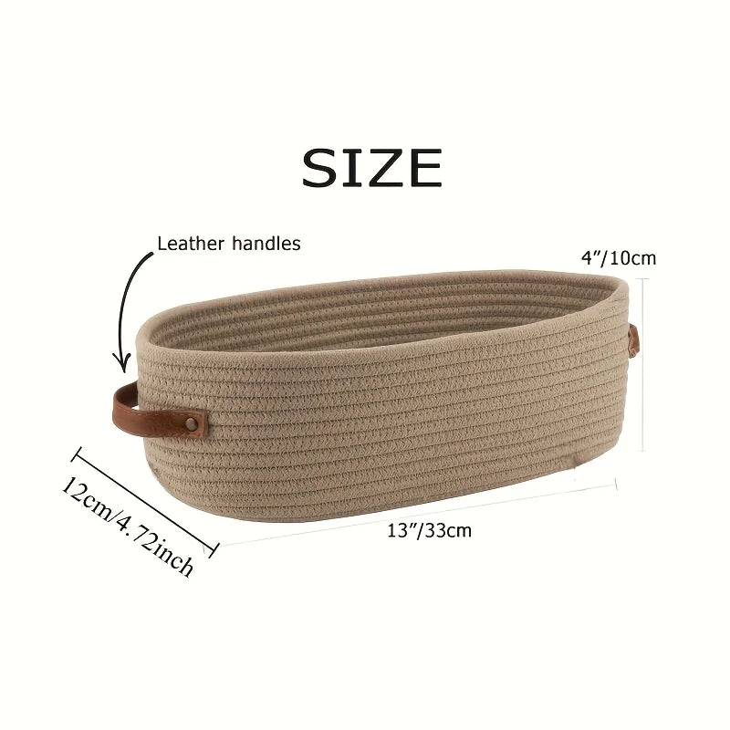 Cesta de armazenamento oval