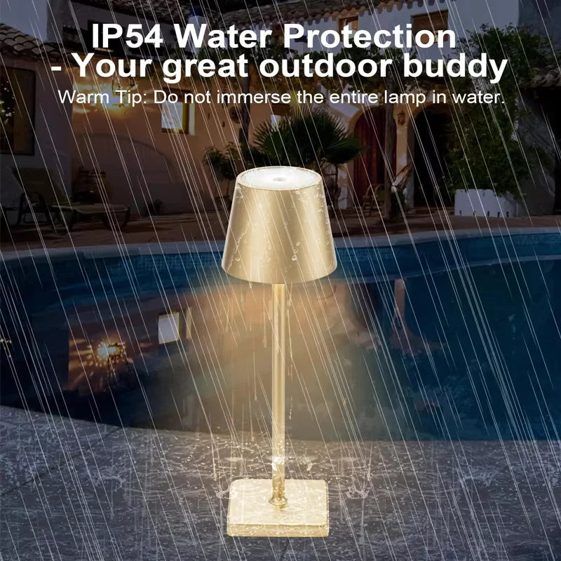 Led sensor de toque candeeiro mesa 3 cores desktop luz da noite cabeceira criativo barra luz ambiente decoração ao ar livre sala decoração ao ar livre