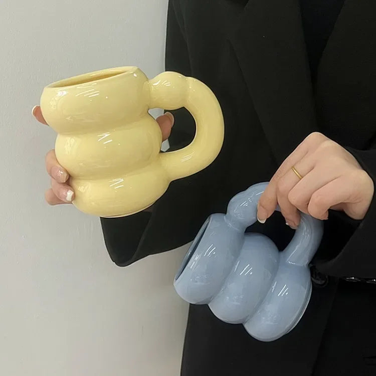 Caneca de Cerâmica Nuvem | 420ml