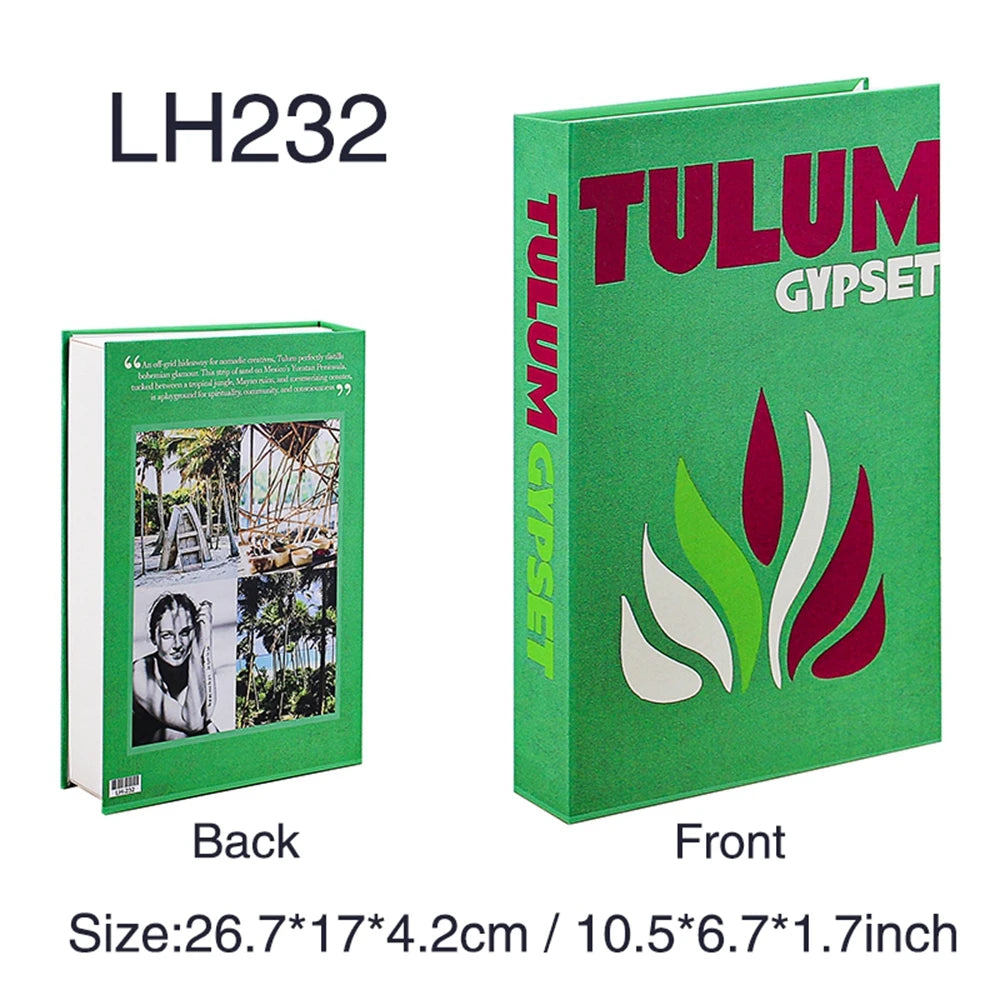 Livros Decorativos – Série Viagem | Ibiza, Capri, Tulum e mais