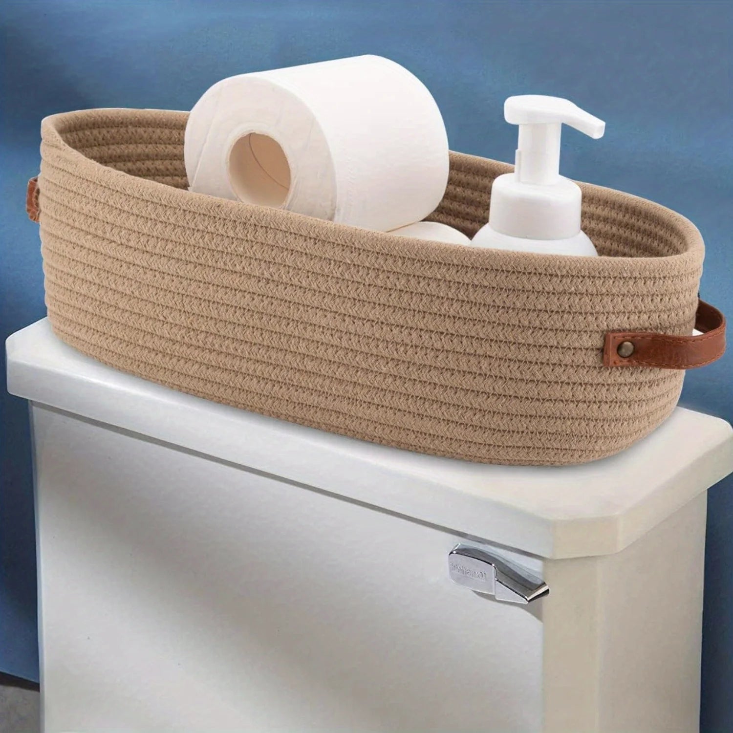Cesta de armazenamento oval
