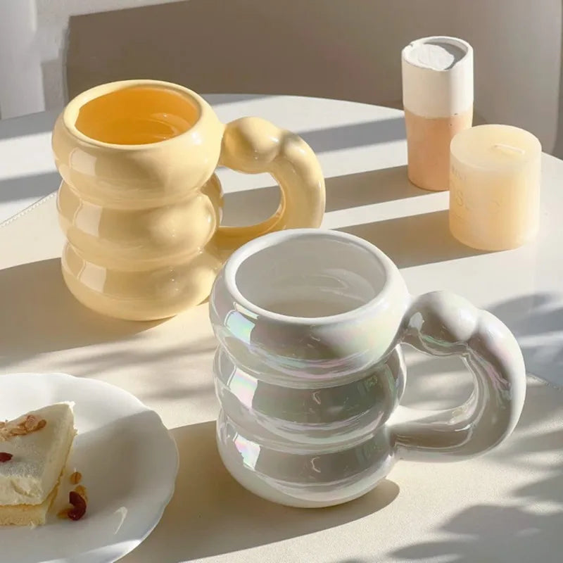 Caneca de Cerâmica Nuvem | 420ml