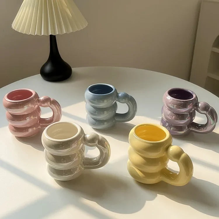 Caneca de Cerâmica Nuvem | 420ml