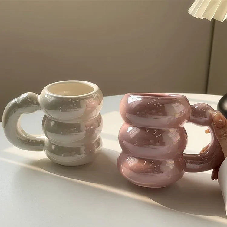Caneca de Cerâmica Nuvem | 420ml