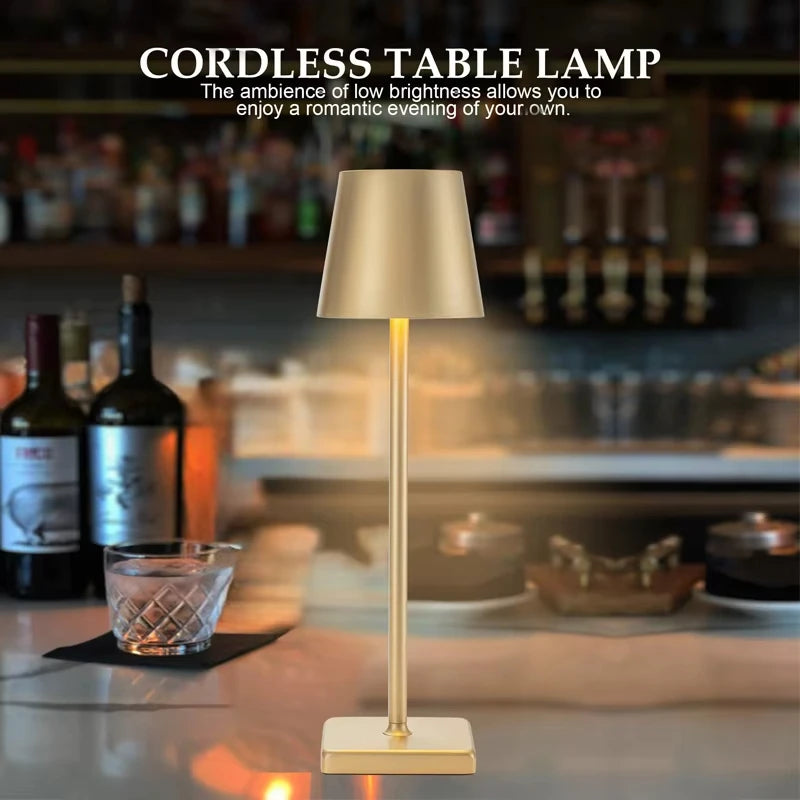 Led sensor de toque candeeiro mesa 3 cores desktop luz da noite cabeceira criativo barra luz ambiente decoração ao ar livre sala decoração ao ar livre