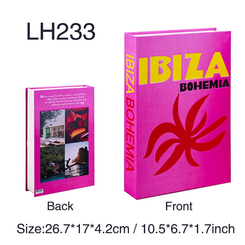 Livros Decorativos – Série Viagem | Ibiza, Capri, Tulum e mais