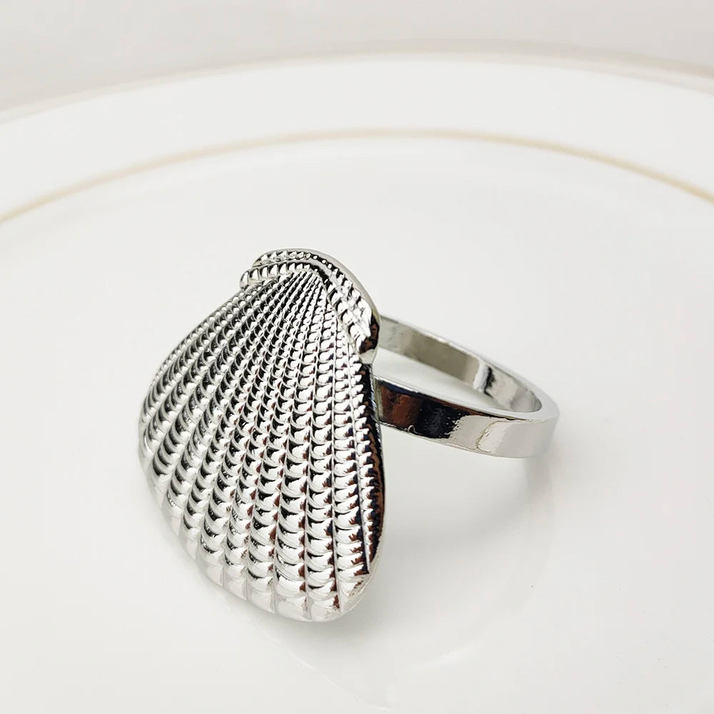 Kit 6 Anéis de Guardanapo Temáticos | Criaturas do Mar | Decoração Náutica