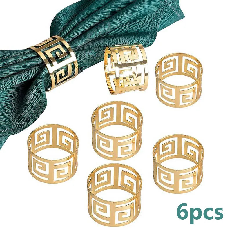 Porta guardanapo dourado e prata