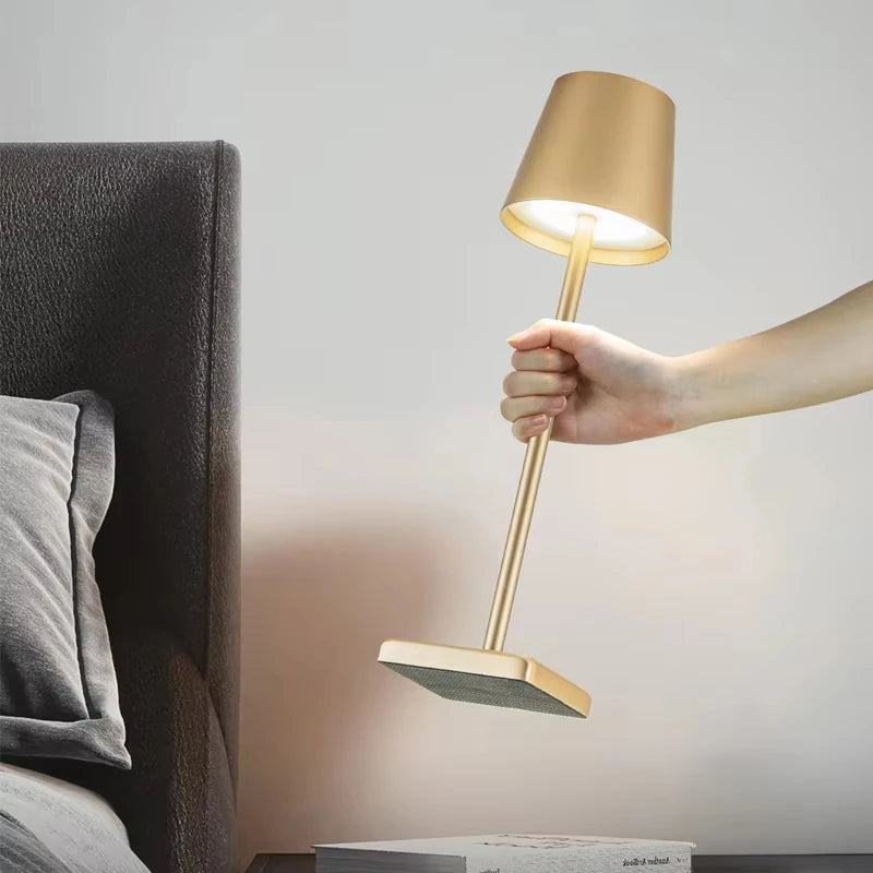 Led sensor de toque candeeiro mesa 3 cores desktop luz da noite cabeceira criativo barra luz ambiente decoração ao ar livre sala decoração ao ar livre