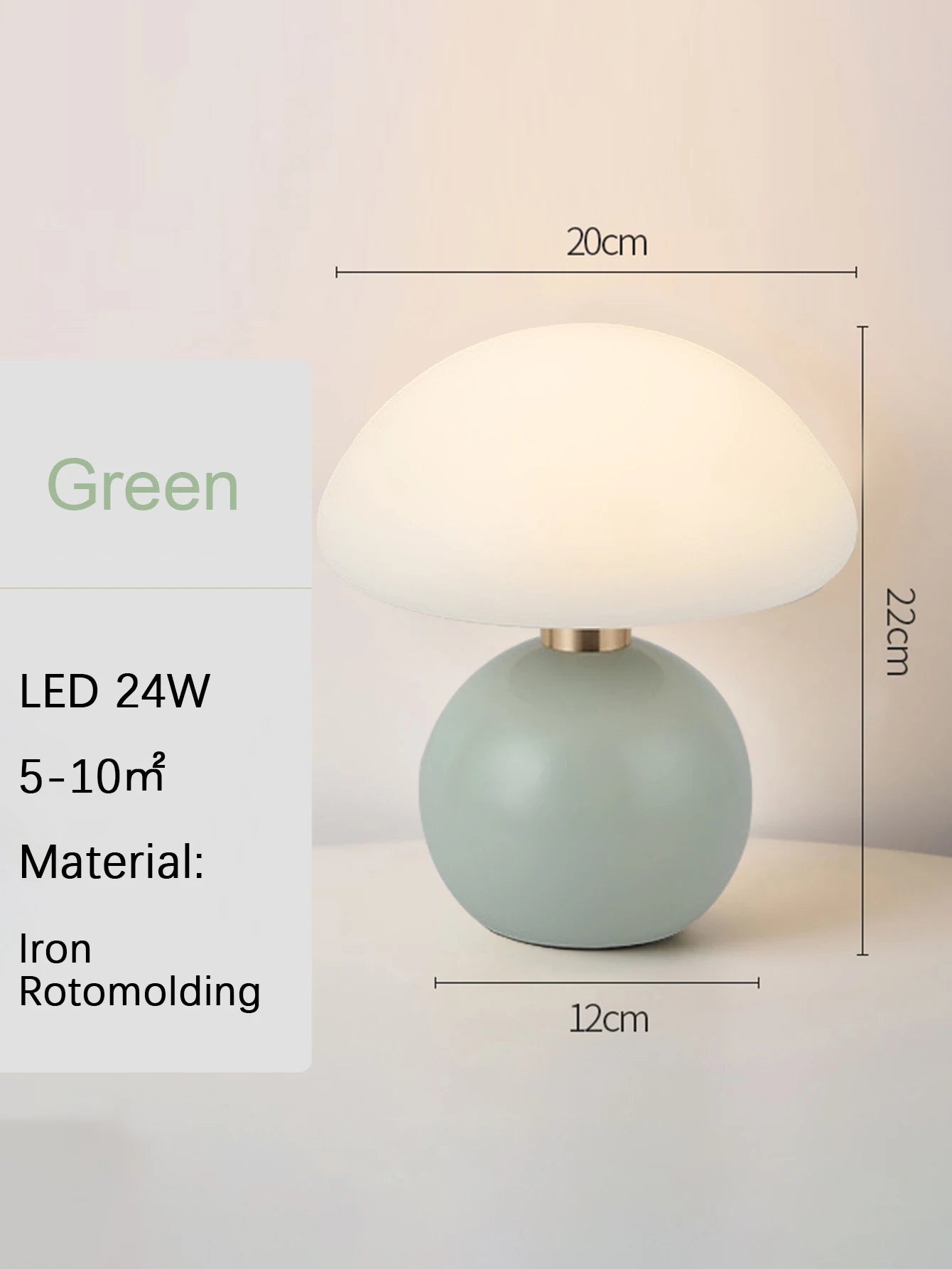 Luminária de mesa led