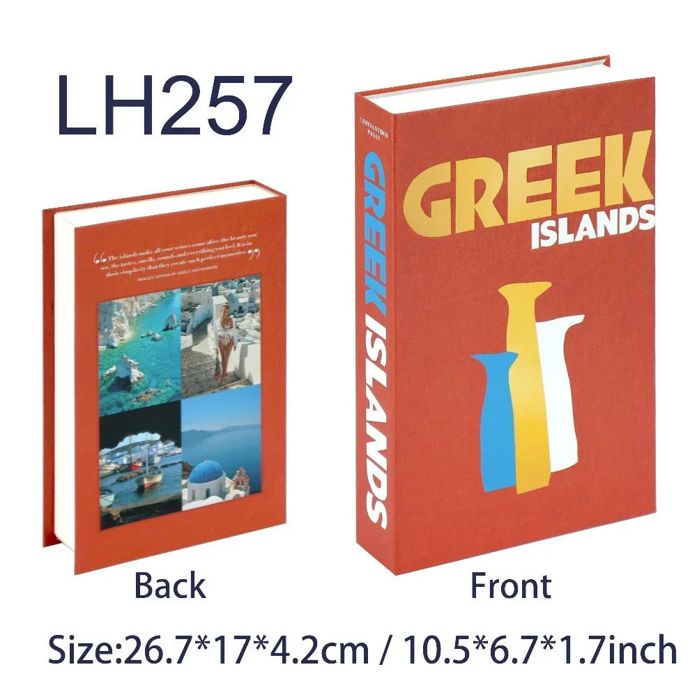 Livros Decorativos – Série Viagem | Ibiza, Capri, Tulum e mais