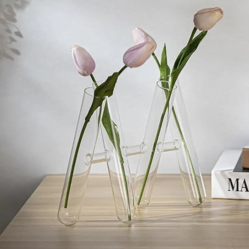 3/4 vasos tubo ensaio vidro vasos flores para plantas hidropônicas escritório casa decorações recipiente