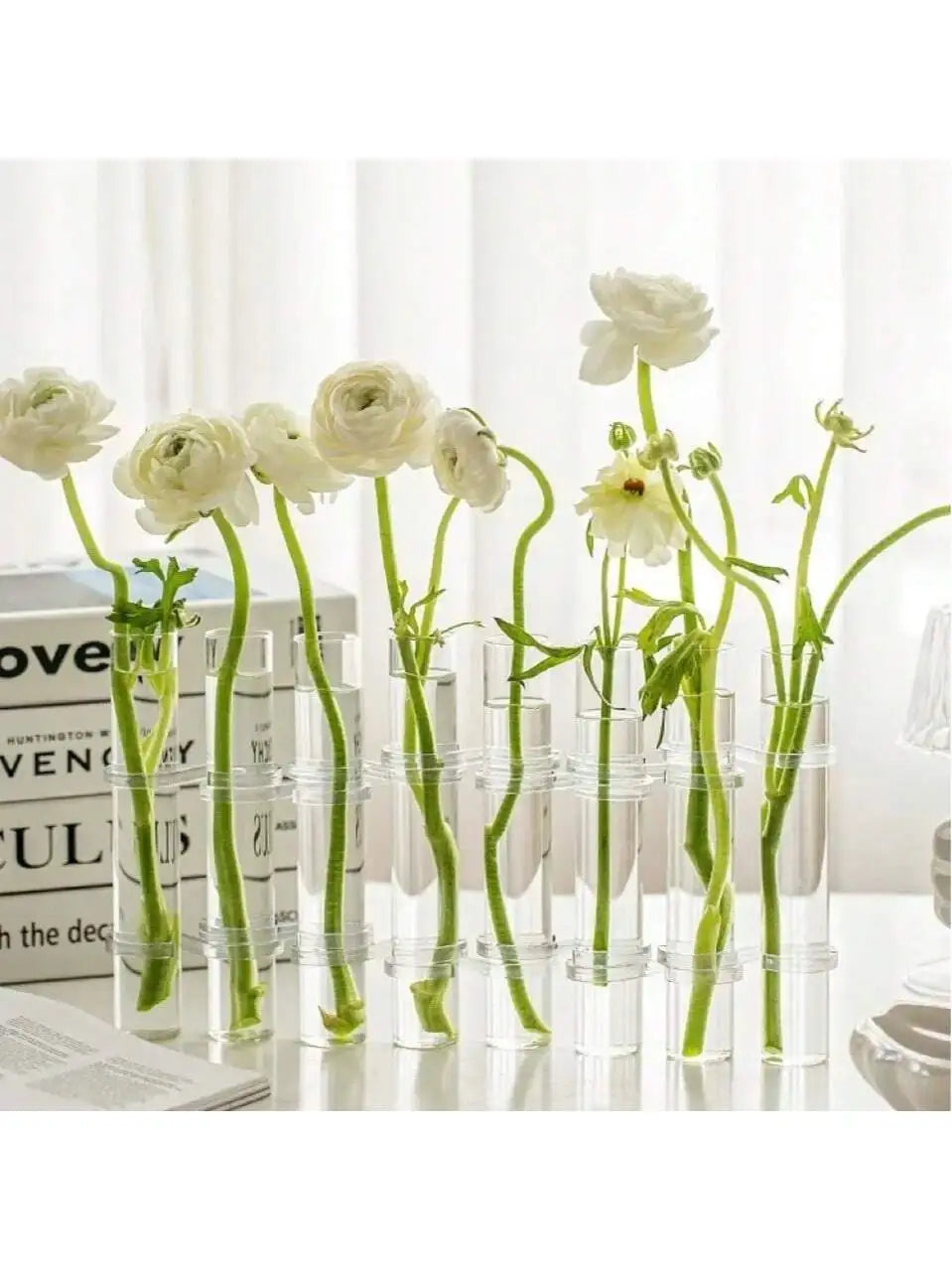 Vaso tubo para Flores