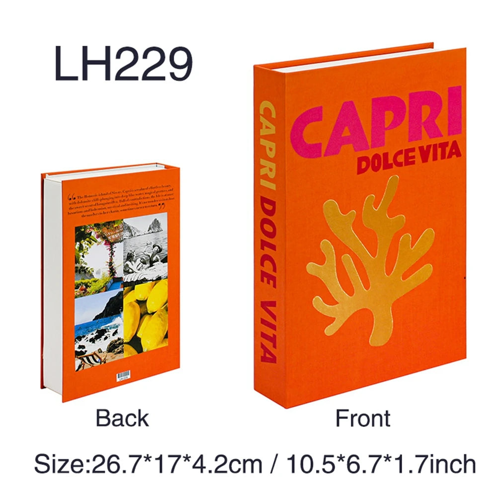 Livros Decorativos – Série Viagem | Ibiza, Capri, Tulum e mais