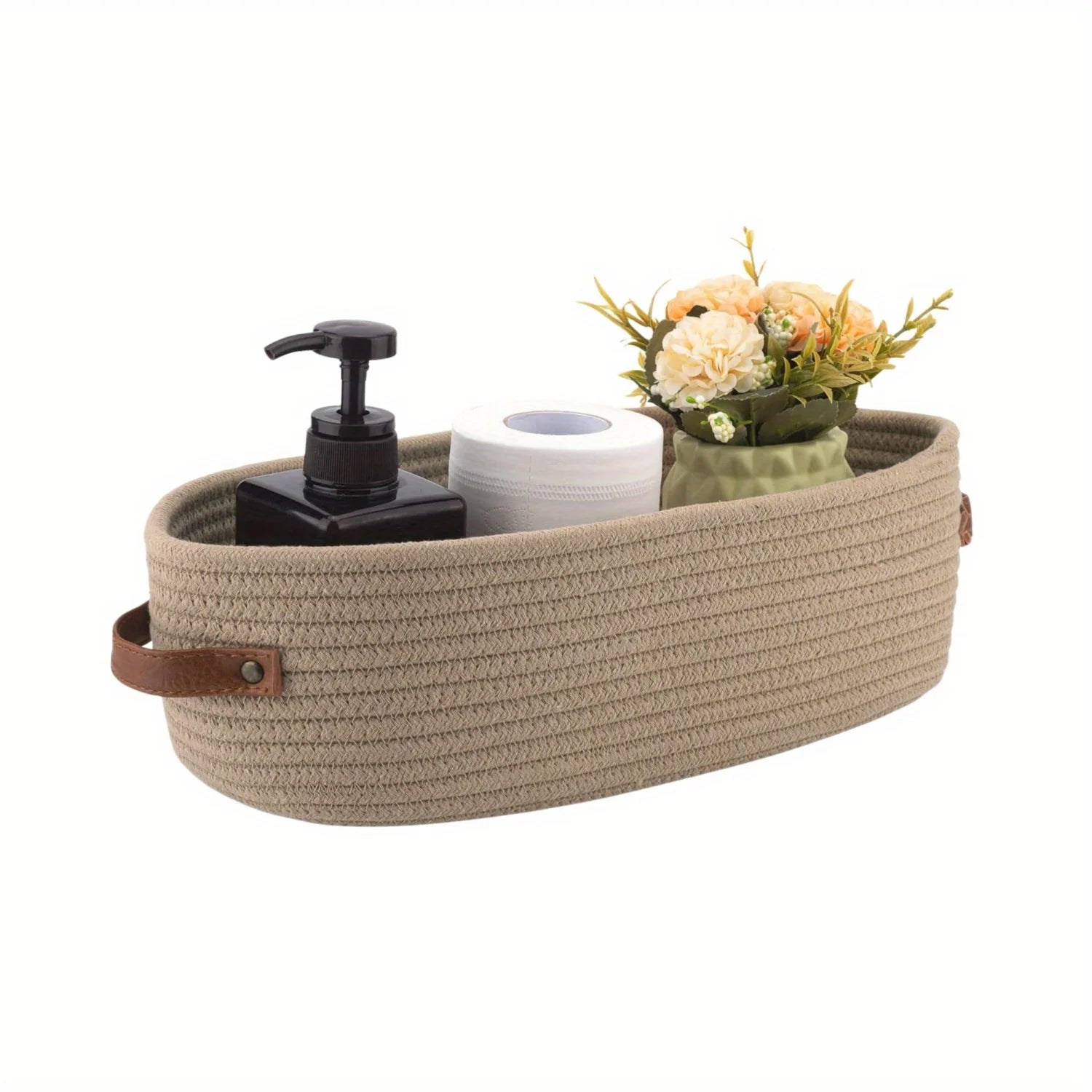 Cesta de armazenamento oval