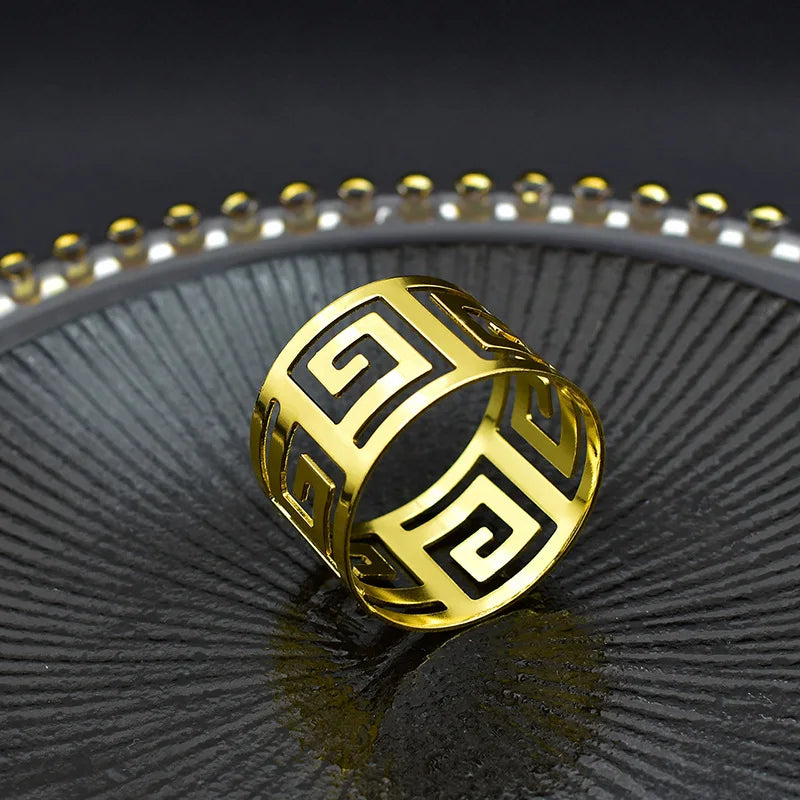 Porta guardanapo dourado e prata