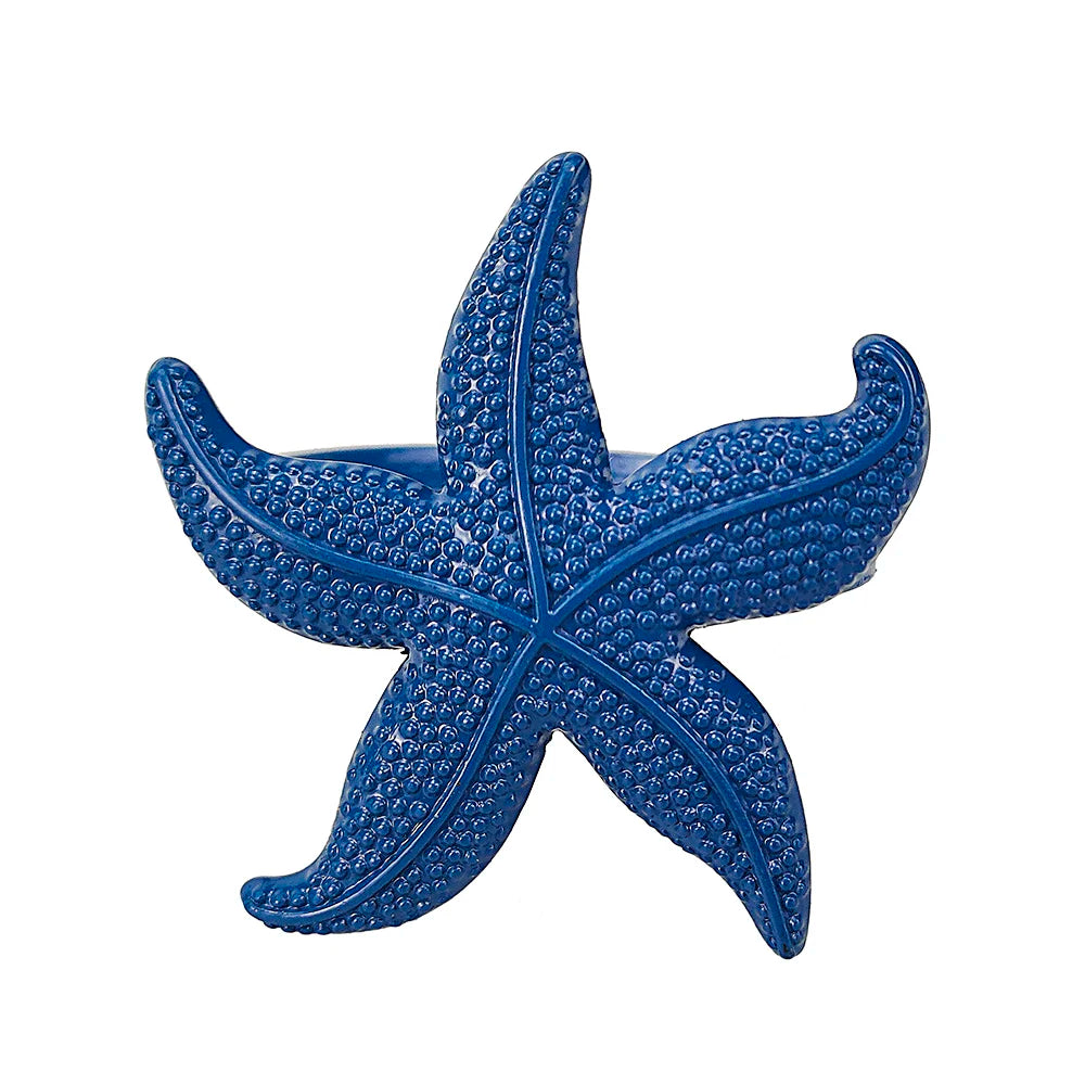 Kit 6 Anéis de Guardanapo Temáticos | Criaturas do Mar | Decoração Náutica