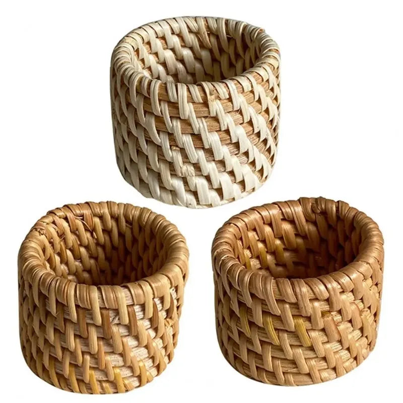 Porta guardanapo rattan artesanal