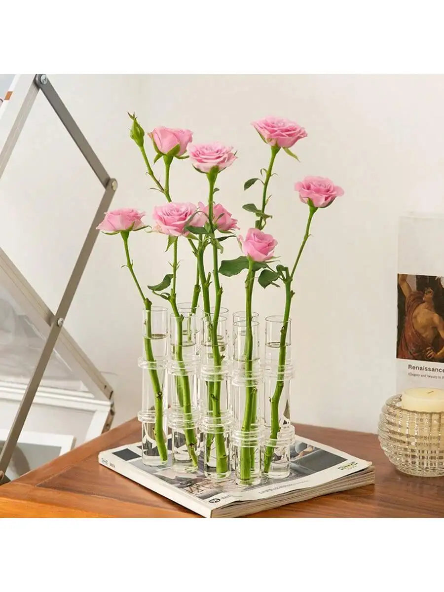 Vaso tubo para Flores