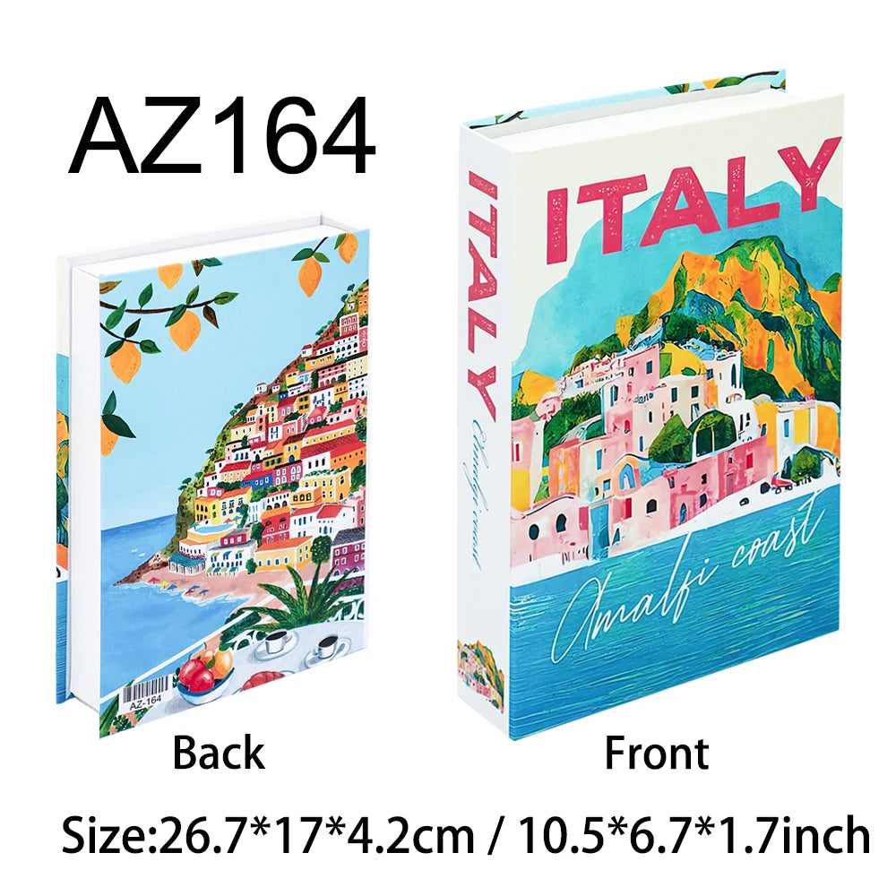 Livros Decorativos – Série Viagem | Ibiza, Capri, Tulum e mais