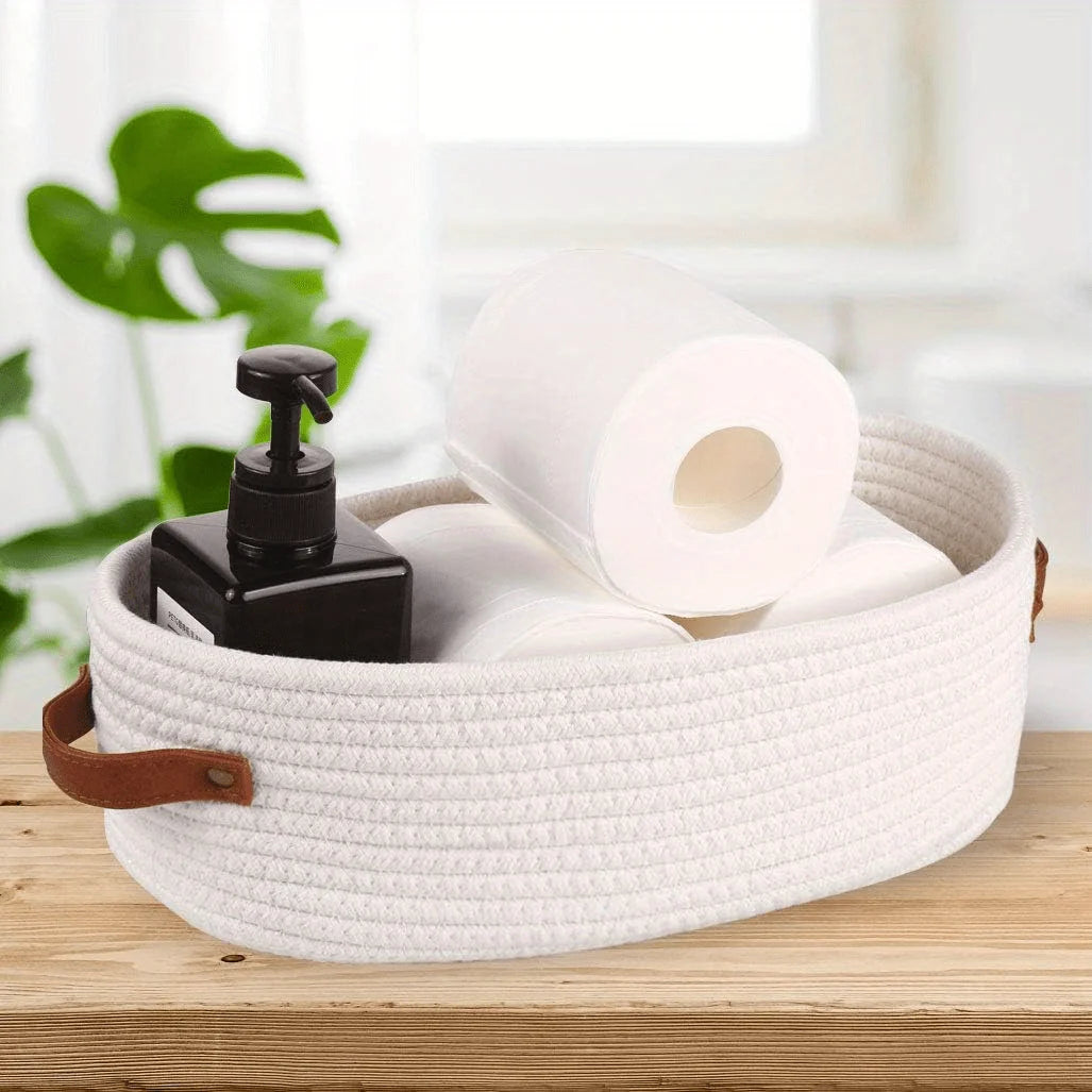 Cesta de armazenamento oval