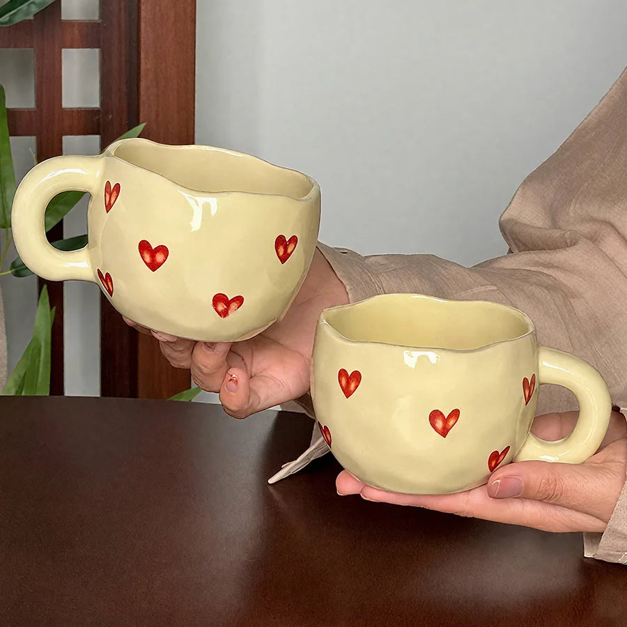 Caneca de Cerâmica para Café, Água, Chá, Leite, Luxo Leve, Com Tampa e Sem Tampa, Para Sala de Reuniões e Escritório