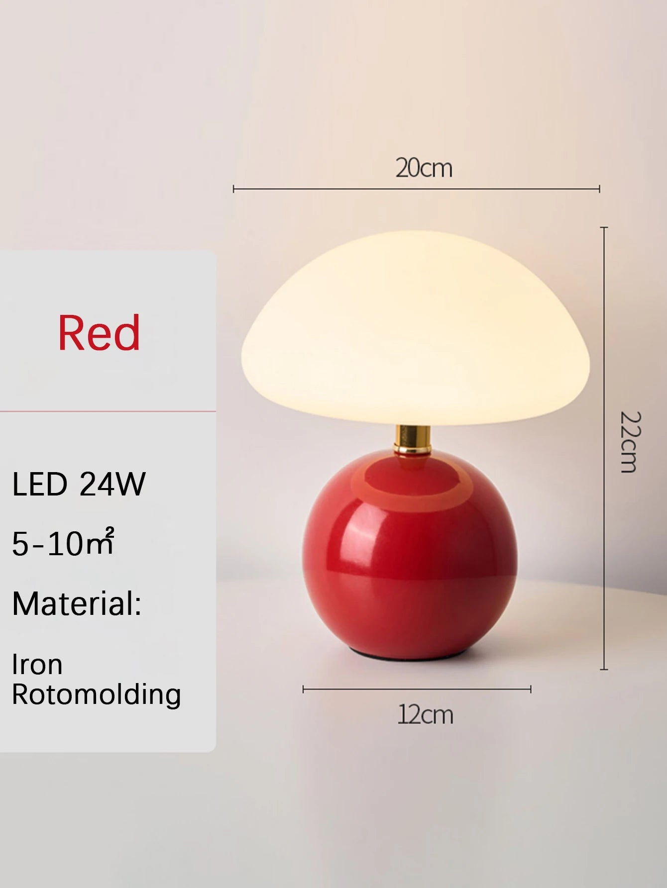 Luminária de mesa led