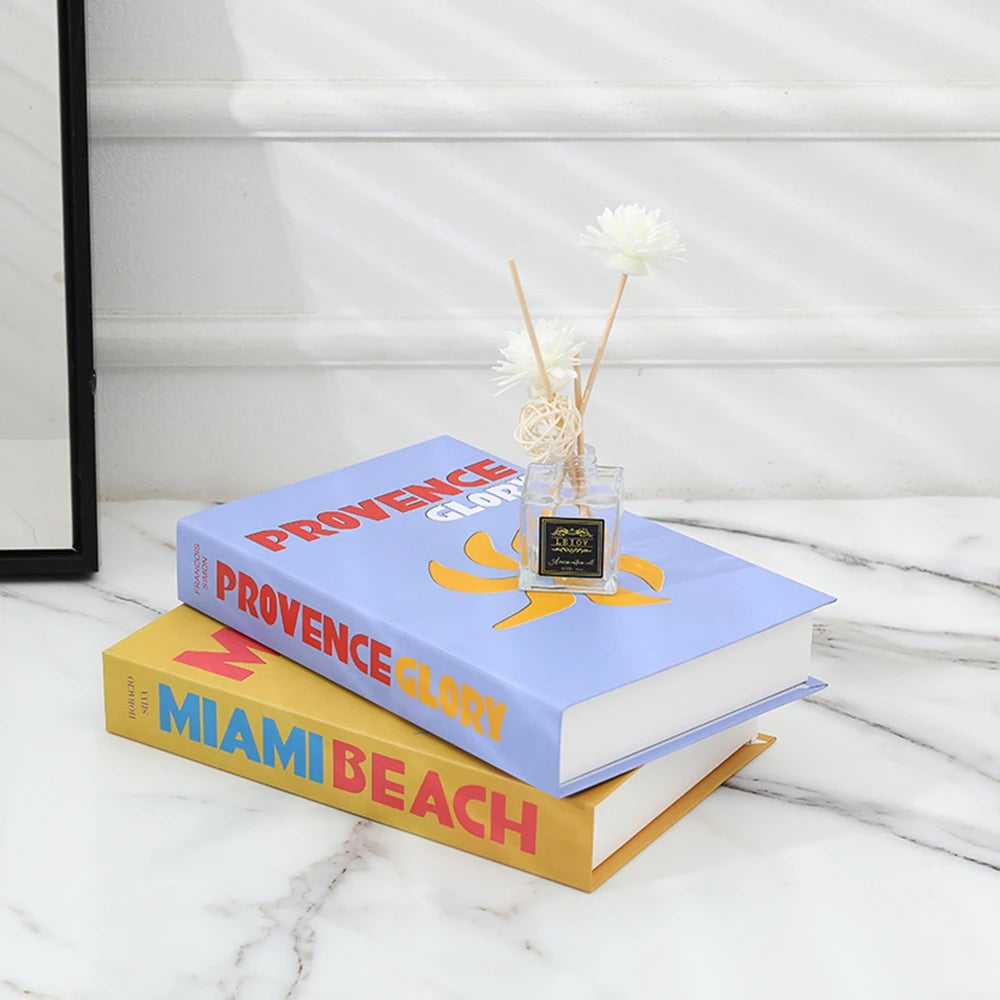 Livros Decorativos – Série Viagem | Ibiza, Capri, Tulum e mais