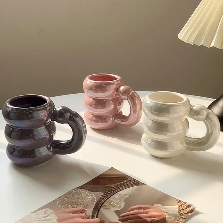 Caneca de Cerâmica Nuvem | 420ml