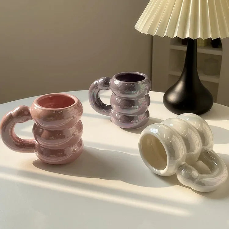 Caneca de Cerâmica Nuvem | 420ml