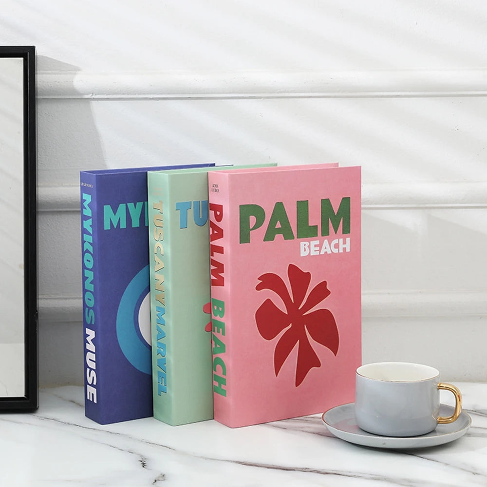 Livros Decorativos – Série Viagem | Ibiza, Capri, Tulum e mais