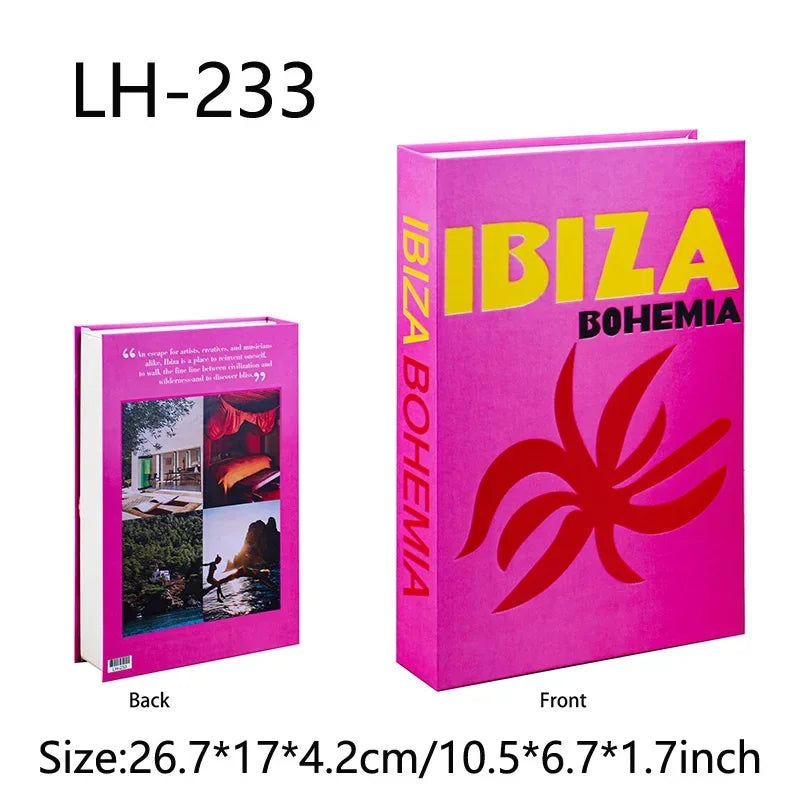 Livros Decorativos – Série Viagem | Ibiza, Capri, Tulum e mais