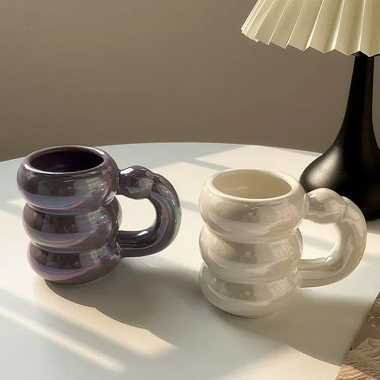 Caneca de Cerâmica Nuvem | 420ml