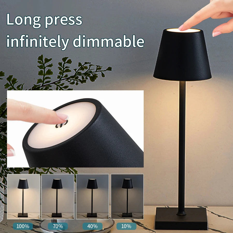 Luminária de Mesa Minimal – Coleção Aura Light