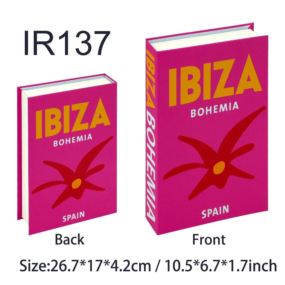 Livros Decorativos – Série Viagem | Ibiza, Capri, Tulum e mais
