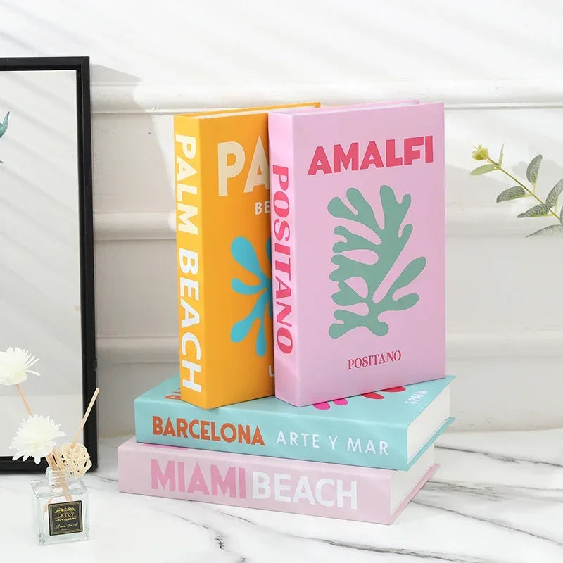 Livros Decorativos – Série Viagem | Ibiza, Capri, Tulum e mais