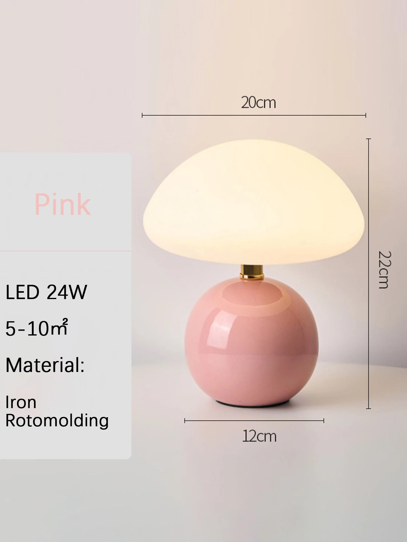 Luminária de mesa led