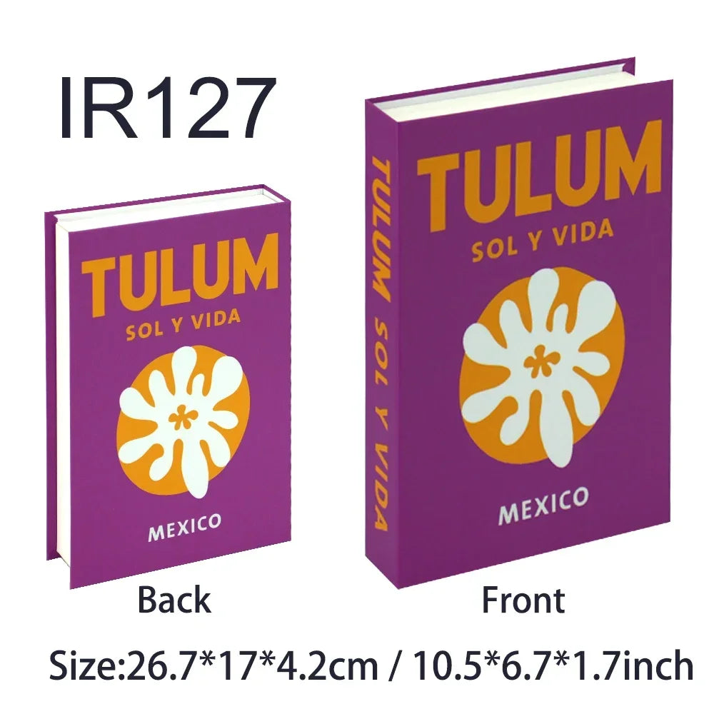 Livros Decorativos – Série Viagem | Ibiza, Capri, Tulum e mais
