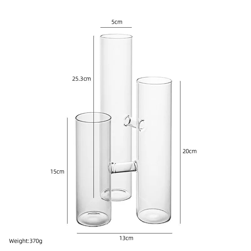 Vaso 3 tubos