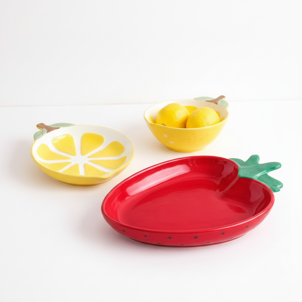 Bowl cerâmica frutas